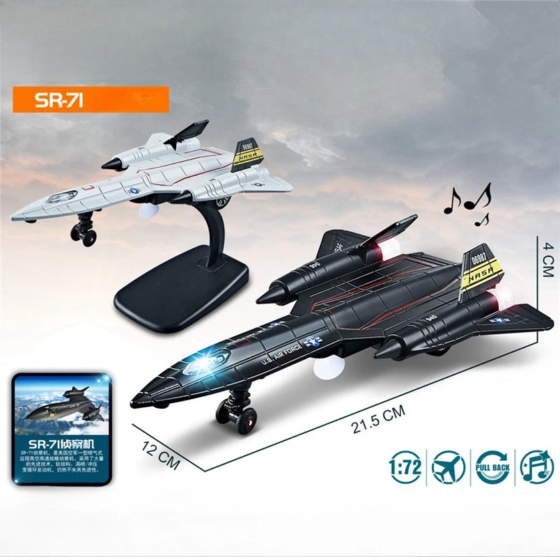 SR-71 Blackbird Model Aircraft 
