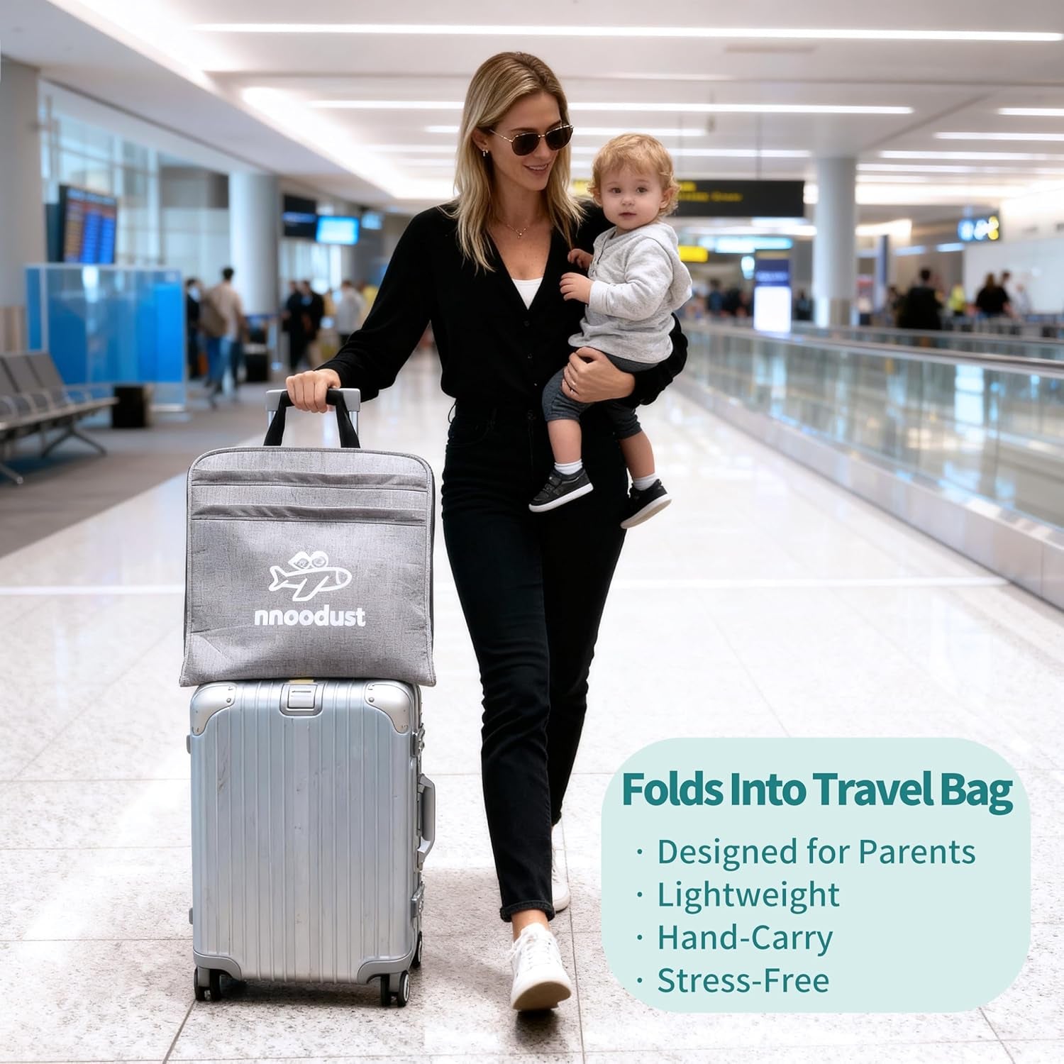 Airplane Bed for Toddler with Tray Cover Can Turn into Bag