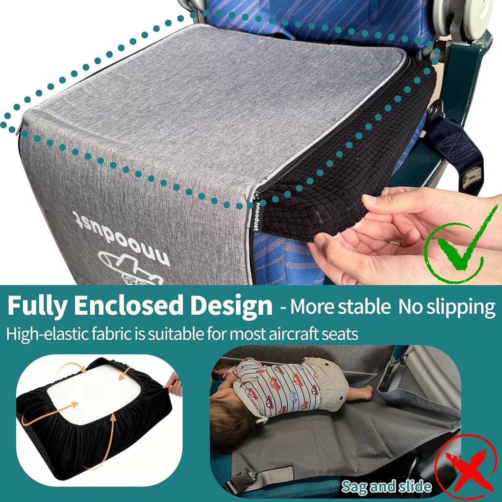 Airplane Bed for Toddler with Tray Cover Can Turn into Bag