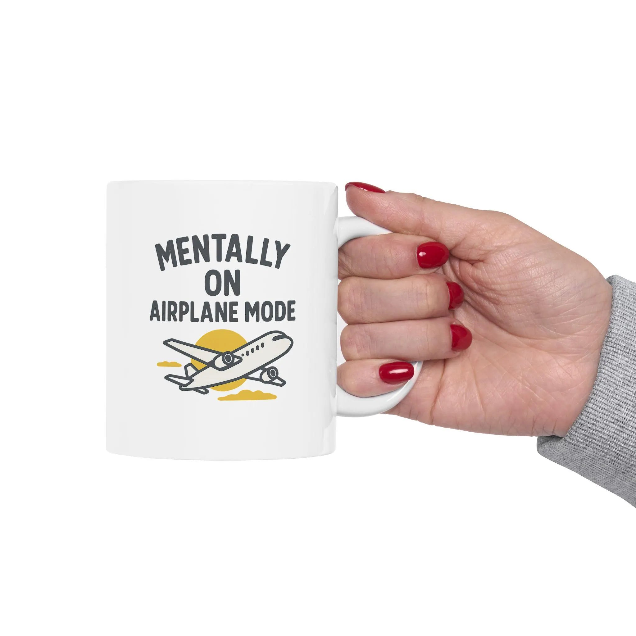 Mentally on Airplane Mode Coffee Mug