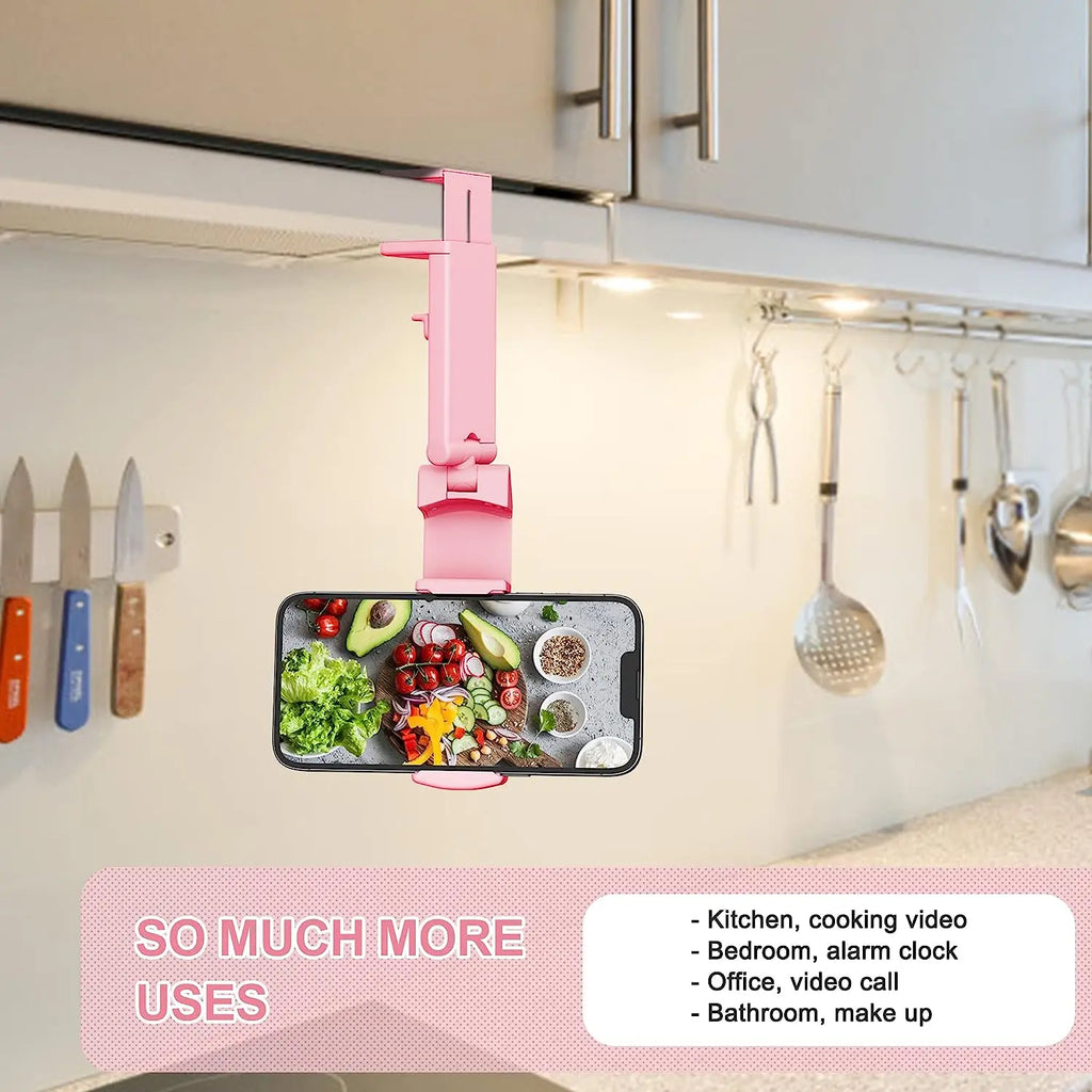 Perilogics Travel Airplane Phone Holder. in Flight Airplane Hands Free Phone Mount. Compact Lightweight Travel Essential. Perfect Practical Gift for Every Travelers.